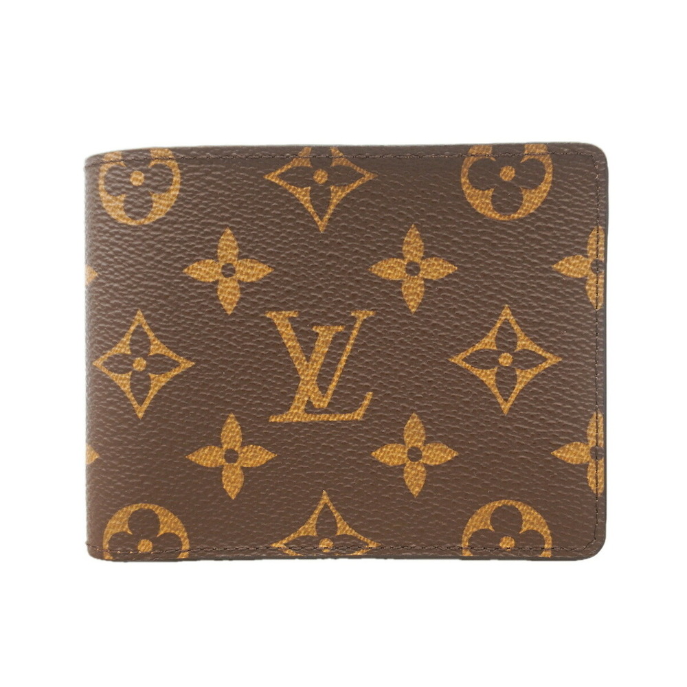 Louis Vuitton Monogram Portefeuille Multiple Wallet/Billfold M60895 Brown Men's